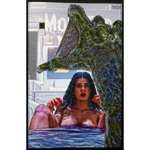 The Monster‎ And The 1 Comic Book KeenSpot Variant Cover A4 Nightmare on Elm St